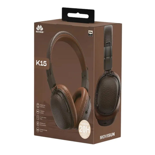 Audífonos Diadema Inalámbricos K15 Bluetooth | Sonido Envolvente y Máxima Comodidad