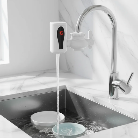 Mini Calentador Eléctrico de Agua Instantáneo | Agua Tibia al Instante