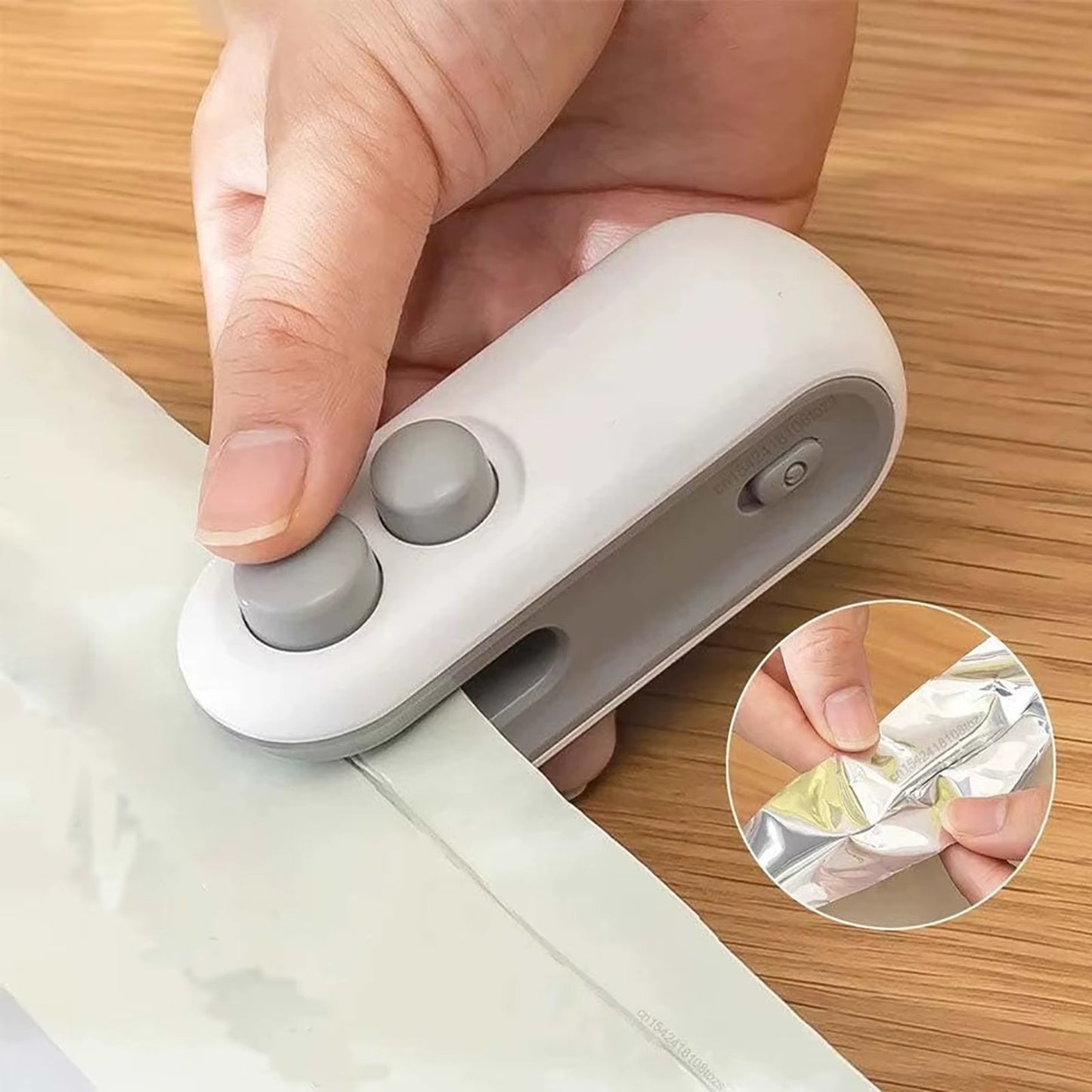 Sellador de Fundas Portátil Recargable | Conserva la Frescura por Más Tiempo