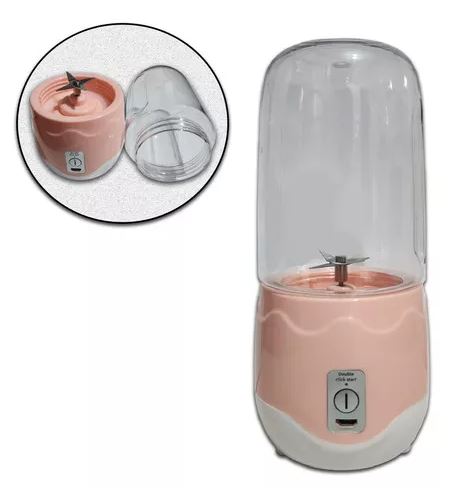 Mini Licuadora Portátil Recargable 400ml | Licuadora USB para Batidos y Jugos